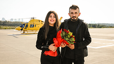 Helikopterde Evlenme Teklifi Fiyatları